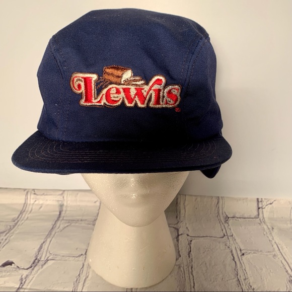 Vintage Other - Vintage 70s Lewis Bread Ear Flap Embroidered Hat